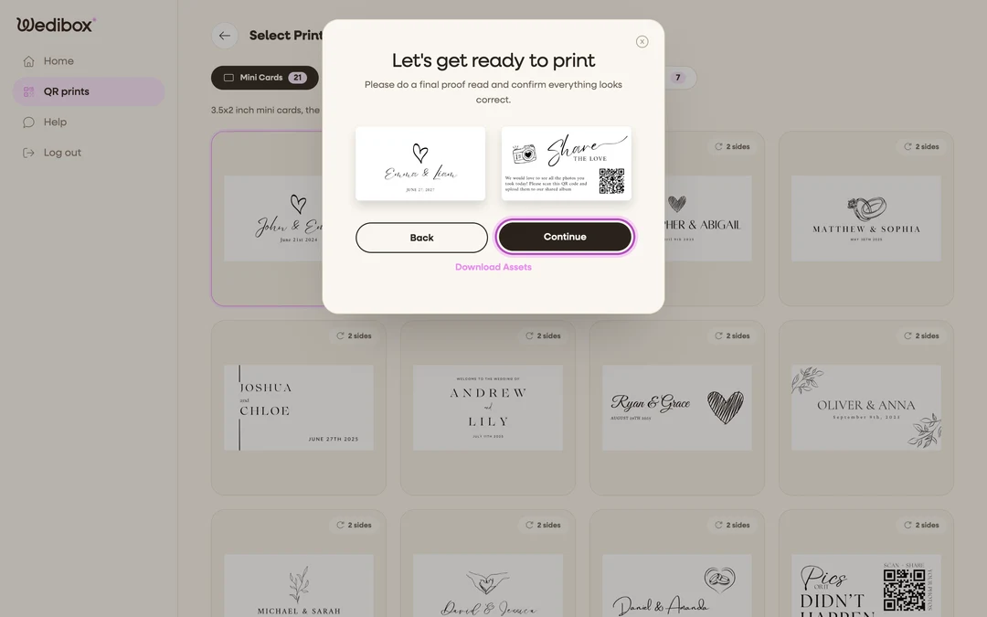 the approval step with the confirm button highlighted