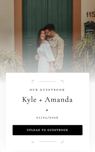 Aperçu du modèle de site de mariage Frame